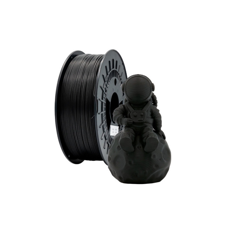 Filamento 3D PLA TOUGH - Diametro 1.75mm - Bobina 1kg - Cor Preto