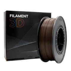 Filamento 3D PLA - Diametro 1.75mm - Bobina 1kg - Color Ebano