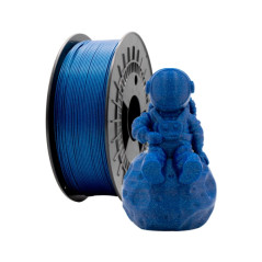 Filamento 3D PLA GLITTER - Diametro 1.75mm - Bobina 1kg - Cor Azul