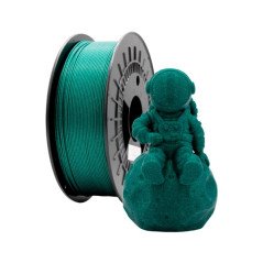 Filamento 3D PLA GLITTER - Diametro 1.75mm - Bobina 1kg - Cor Verde