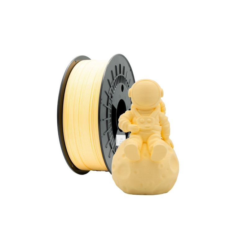 Filamento 3D PLA MATE - Diametro 1.75mm - Bobina 1kg - Color Crema