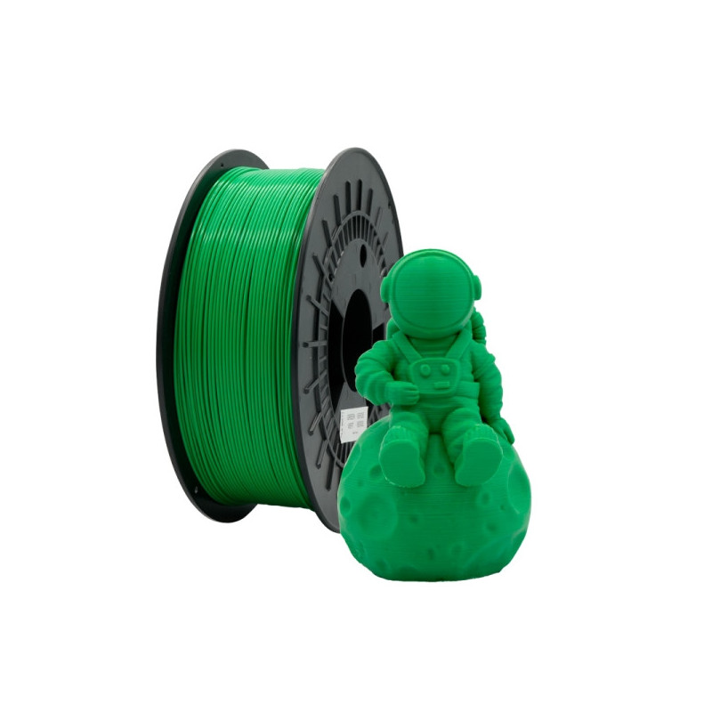 Filamento 3D PLA MATE - Diametro 1.75mm - Bobina 1kg - Cor Verde