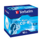 Verbatim CD-R Audio 80 min music life plus Jewelcase pack 10