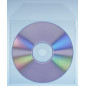 Pack 100 - Sachets en plastique épais (120my) pour CD DVD BD individuels 100% Transparent