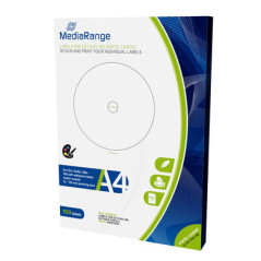 MediaRange Etichette per CD/DVD – confezione da 100