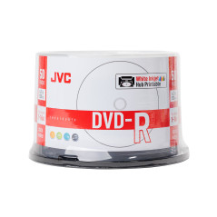 JVC DVD-R 4,7GB 16X INKJET WHITE PRINTABLE  - 50 Uni