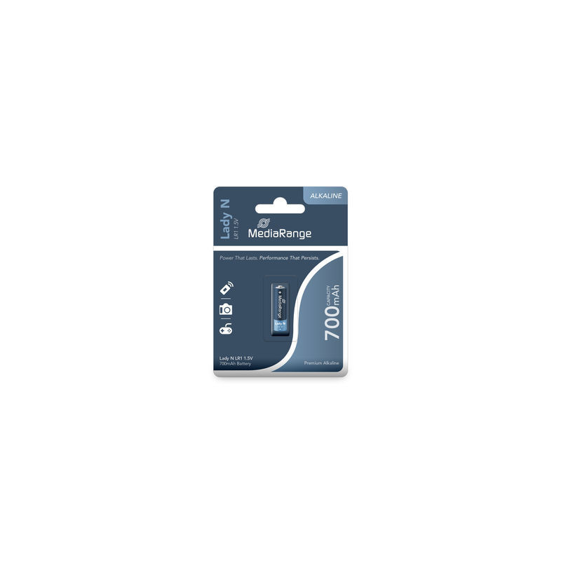 MediaRange Batteria alcalina lady N|LR1 1,5V, pack 1