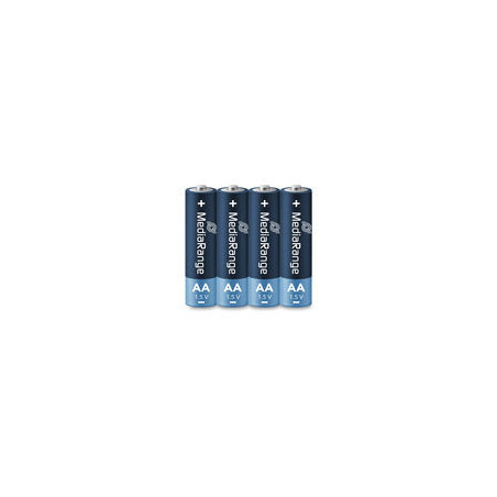 MediaRange Alkaline-Batterien Mignon AA|LR6 1,5V, Pack 10