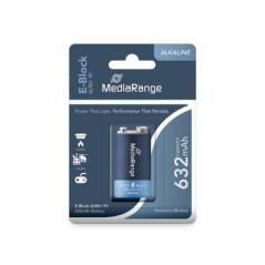 MediaRange 9 V (6LR61) alkaline battery | DVDi.fr