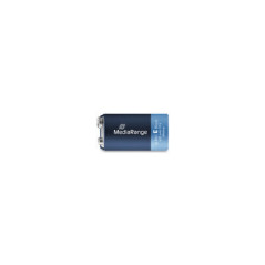 MediaRange Premium Alkaline-Batterie E-Block|6LR61|9V, 1 Stk.