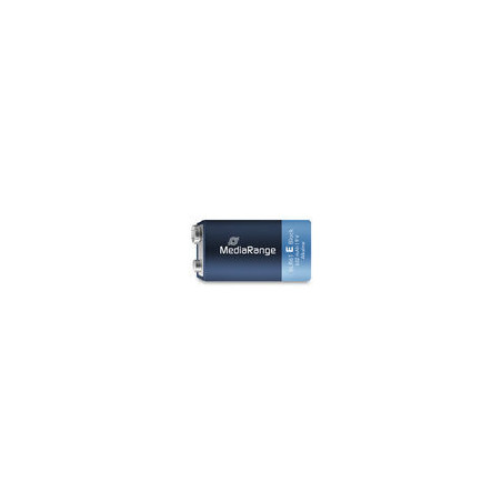 MediaRange Batteria alcalina premium transistor|6LR61|9V, 1 pz.