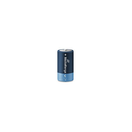 MediaRange Premium Alkaline-Batterien Baby C|LR14|1,5V, Pack 2