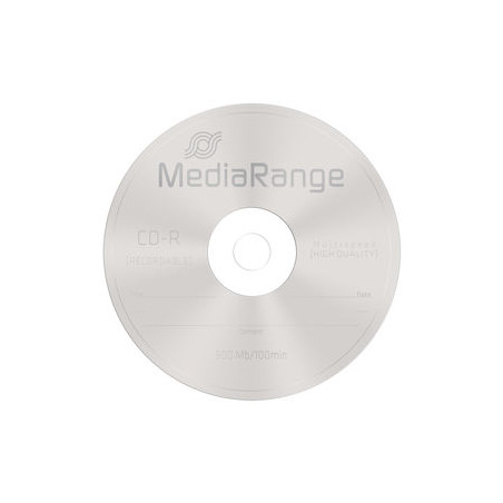 MediaRange CD-R 100 min - 900 Mo 48x, Spindle 25