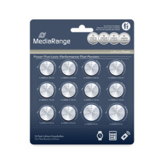 MediaRange Lithium-Knopfzellen CR2016/CR2025/CR2032/CR2450