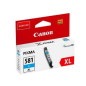Canon CLI581XL Cyan Cartucho de Tinta Original - 2049C001 Canon CLI581XL Cyan Cartucho de Tinta Original - 2049C001