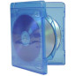 Blu-ray-Hülle für 4 Discs 14mm Blau MediaRange