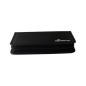 Cartera de almacenamiento para 48 discos, nylon, negra