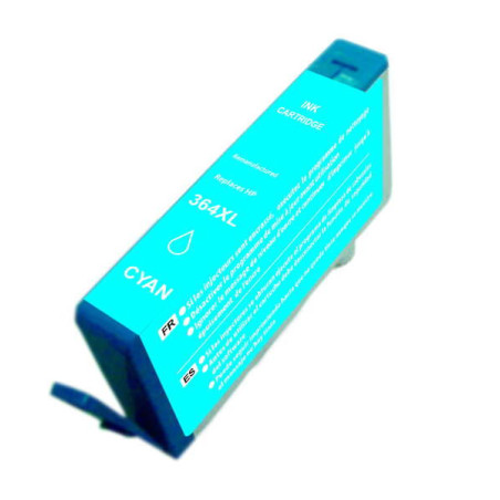 Cartucho de tinta compatible HP 364XL (CB323EE) Cian