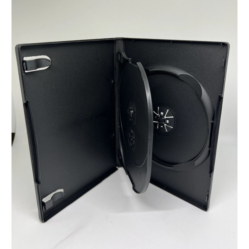 DVD-Hülle für 3 Discs 14mm Schwarz MediaRange DVD-Hülle für 3 Discs 14mm Schwarz MediaRange