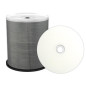 Prof. Line CD-R 700MB 80min 52x, stampabile inkjet su tutta la superficie, bianco, MRPL501-C, Wide Sputtered, campana 100