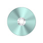 Prof. Line CD-R 700MB 80min 52x, stampabile inkjet su tutta la superficie, bianco, MRPL501-C, Wide Sputtered, campana 100