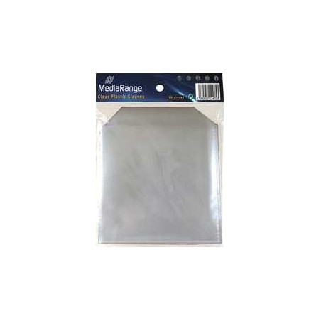 2000 Buste di plastica singole MediaRange per CD/DVD
