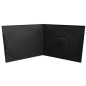 Capa CD/DVD 7mm, formato de bolso, 1 disco, preto Capa CD/DVD 7mm, formato de bolso, 1 disco, preto