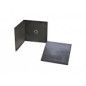 Capa CD/DVD 7mm, formato de bolso, 1 disco, preto Capa CD/DVD 7mm, formato de bolso, 1 disco, preto