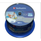 Verbatim BD-R HTL capa simple DL+ 25GB 6X superficie imprimible wide Hard Coat tarrina 50