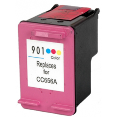 Cartouche d'encre compatible HP 901XL CC656AE Trois couleurs