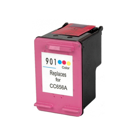 Cartouche d'encre compatible HP 901XL CC656AE Trois couleurs