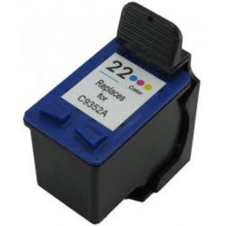 HP 22XL (C9352AE) Tintenpatrone Dreifarbig, kompatibel