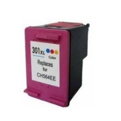 Cartouche d'encre compatible HP 301XL CH564EE Trois couleurs