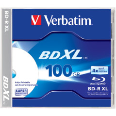 Verbatim BD-R XL 100 GB 4x imprimível | DVDi.fr