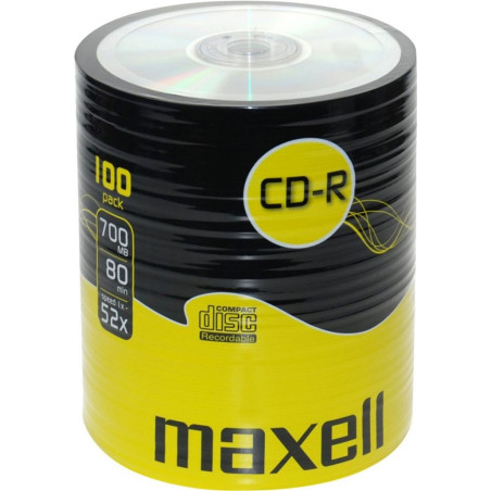 Maxell CD-R 700 MB 52x – 100 Stk. | DVDi.fr