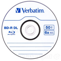 Verbatim BD-R DL 50 GB 6x – 10 pcs | DVDi.fr