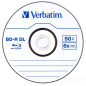 BD-R Verbatim 50GB 6x White/blue surface Hard Coat - 10 pcs