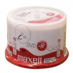 Maxell DVD-R 4,7 GB 16x bedruckbar – 50 Stk. | DVDi.fr