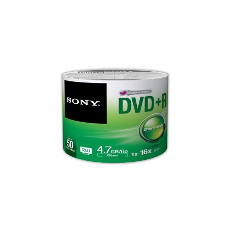 DVD+R Sony 4.7GB 50DPR47SB 16x Pack 50                          .