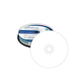 MediaRange DVD+R DL 8,5 GB 8x stampabile – Campana 10