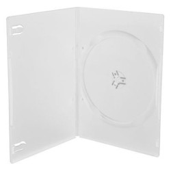 7mm Etui DVD Slim pour 1 disc transparent