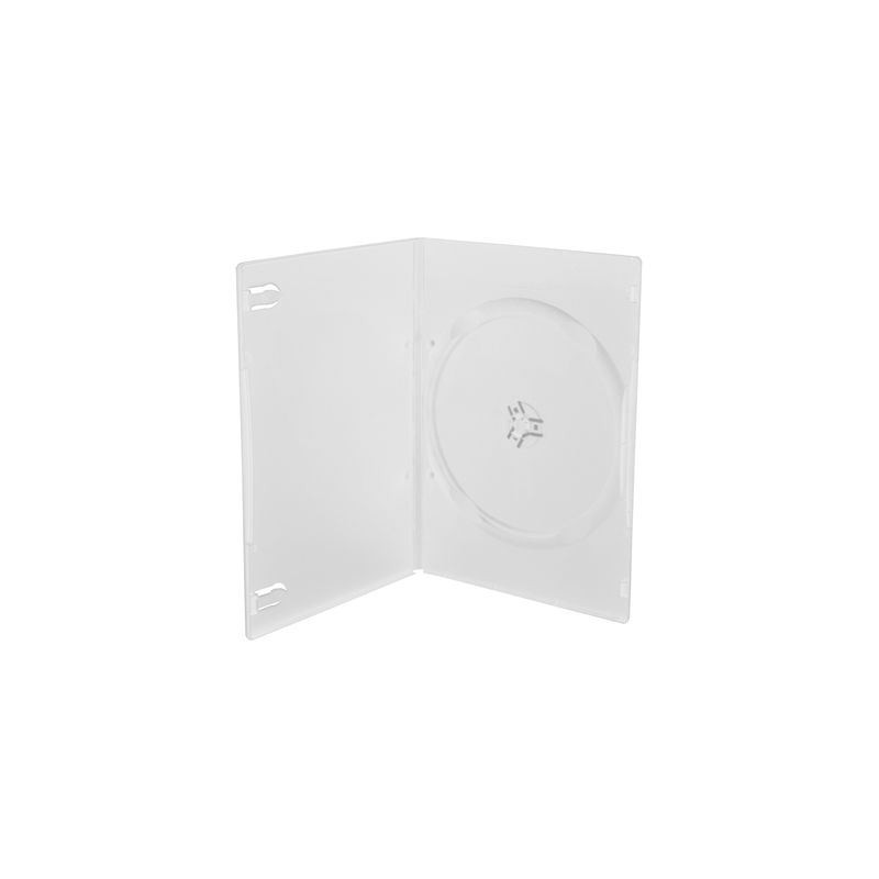 Custodia DVD slim 7mm per 1 disco trasparente