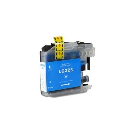 Cartucho de tinta compatible Brother LC223 XL Cian | DVDi.fr