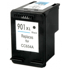 HP 901XL CC654AE Tintenpatrone Schwarz, kompatibel | DVDi.fr