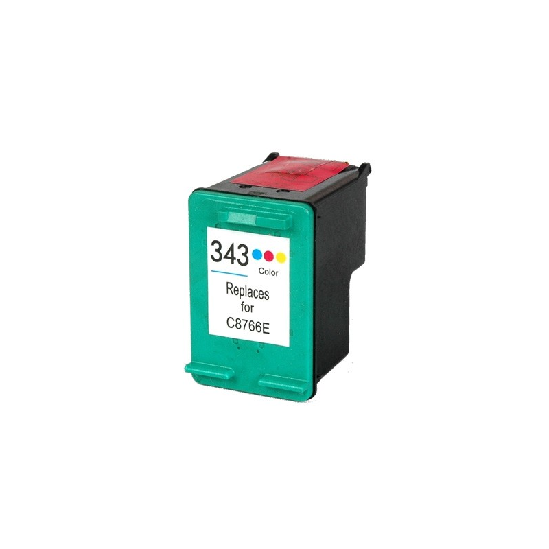 HP 343 Tinteiro compatível tricolor - C8766EE HP 343 Tinteiro compatível tricolor - C8766EE
