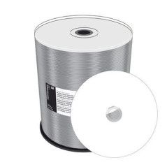 CD-R imprimables professionnels 700 Mo, impression jet d'encre 52x, qualité supérieure (Lot de 100) | DVDi