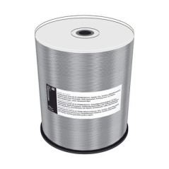Prof. Line CD-R 700MB 80min 52x, Inkjet vollflächig bedruckbar, Prosel. weiß, Wide Sput., Diamond Dye, Spindel 100