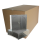 Pack 50 - high quality - 5.2mm, CD Slimcase for 1 disc, machine packing grade, black tray