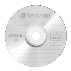 Verbatim DVD-R AZO 4.7GB 16X MATT SILVER SURFACE Cake 50