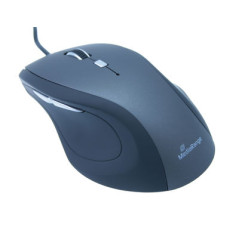 MediaRange Ratón Optical 5-button mouse, con fio, Negro/Gris